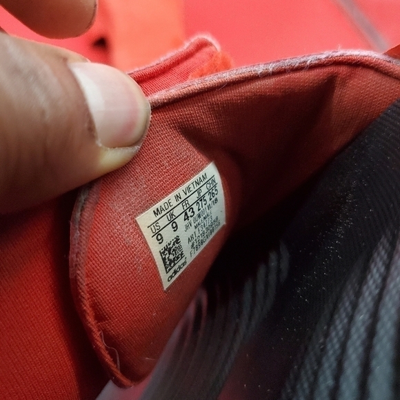 Adidas Shoes Men’s 9 Alphabounce Slides Red - Picture 4 of 8